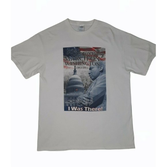 2013 Martin Luther King Jr. 50th Anniversary Vintage T-Shirt Size XL - Picture 1 of 5